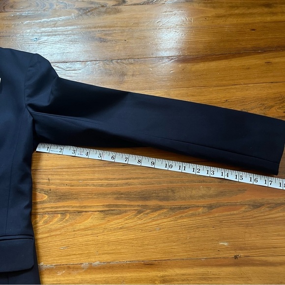 JCrew NEW Classic Navy Academia Blazer in Superfine Cotton size 2 Career Office - Picture 11 of 13